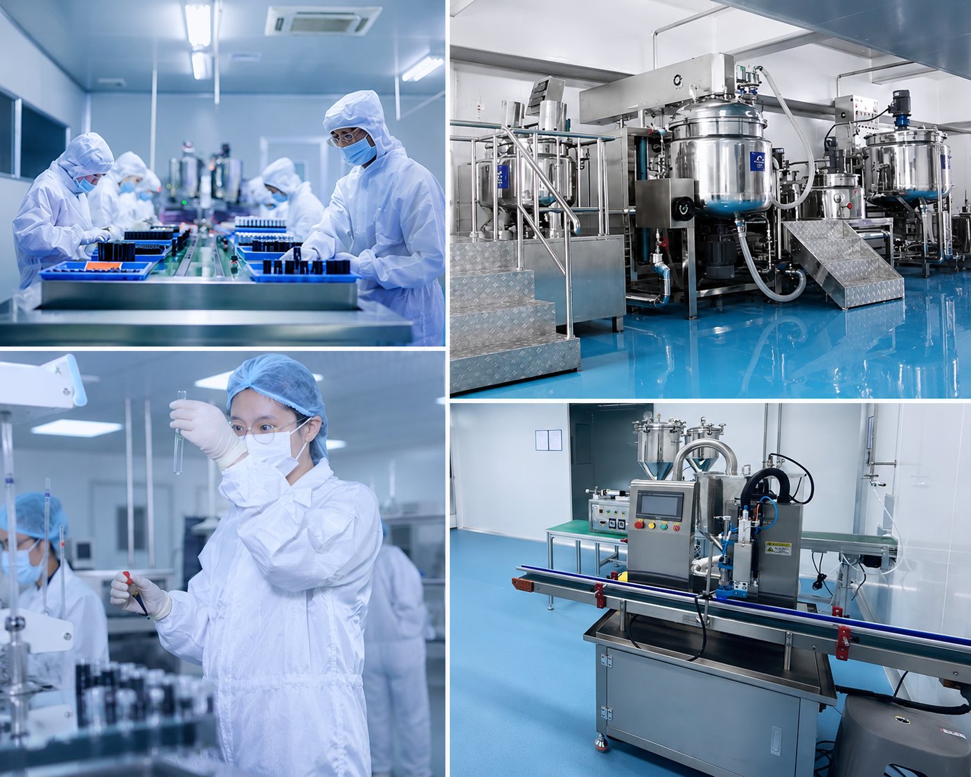 Cosmetic manufacturing workshop